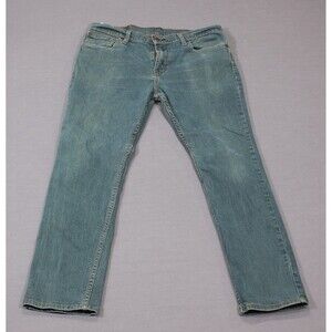 Levi's 511 Jeans Mens Blue Slim Fit Denim Stretch Tag Sz 33"X30" (33"X28")